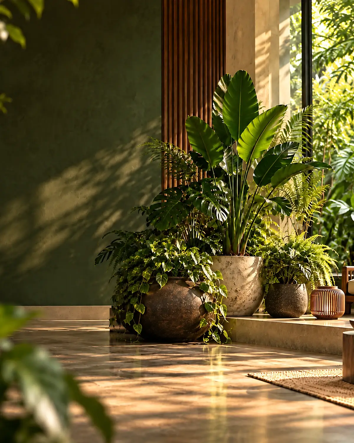 Plantas grandes de interior
